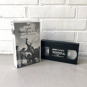 Original VHS cassette &quot;1966 World Cup Final&quot;, England vs Germany, BBC Video