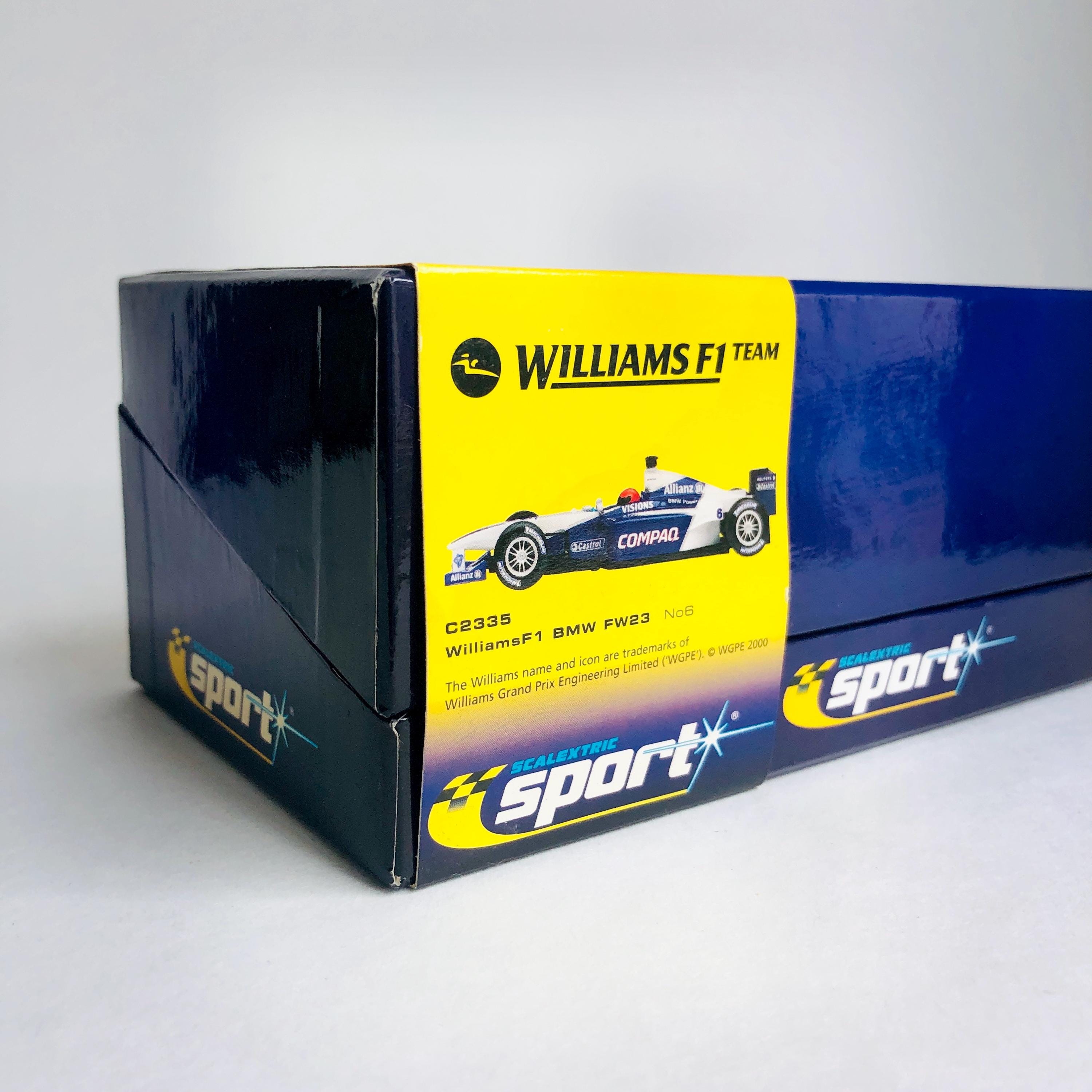 Vintage Slotcar BMW Williams F1, Scalextric Sport C2335
