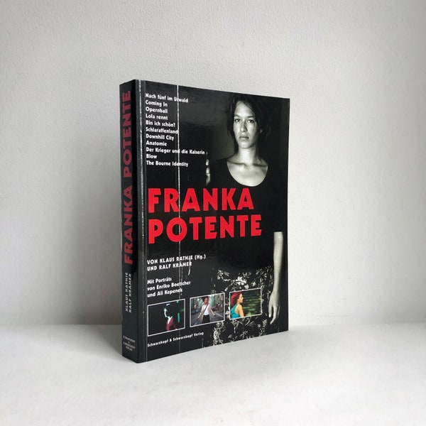 Vintage Franka Potente Buch, Filmografie Schauspielerin Franka Potente, Lola rennt