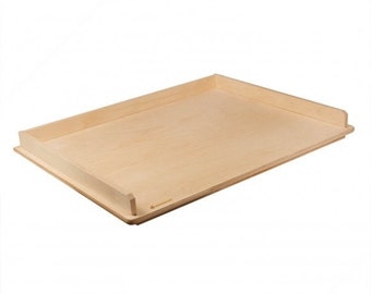 Italiaanse houten pastaplank met rand voor orecchiette, gnocchi, cicatelli & torchietti, gebak houten plank, houten snijplank Made in Italy