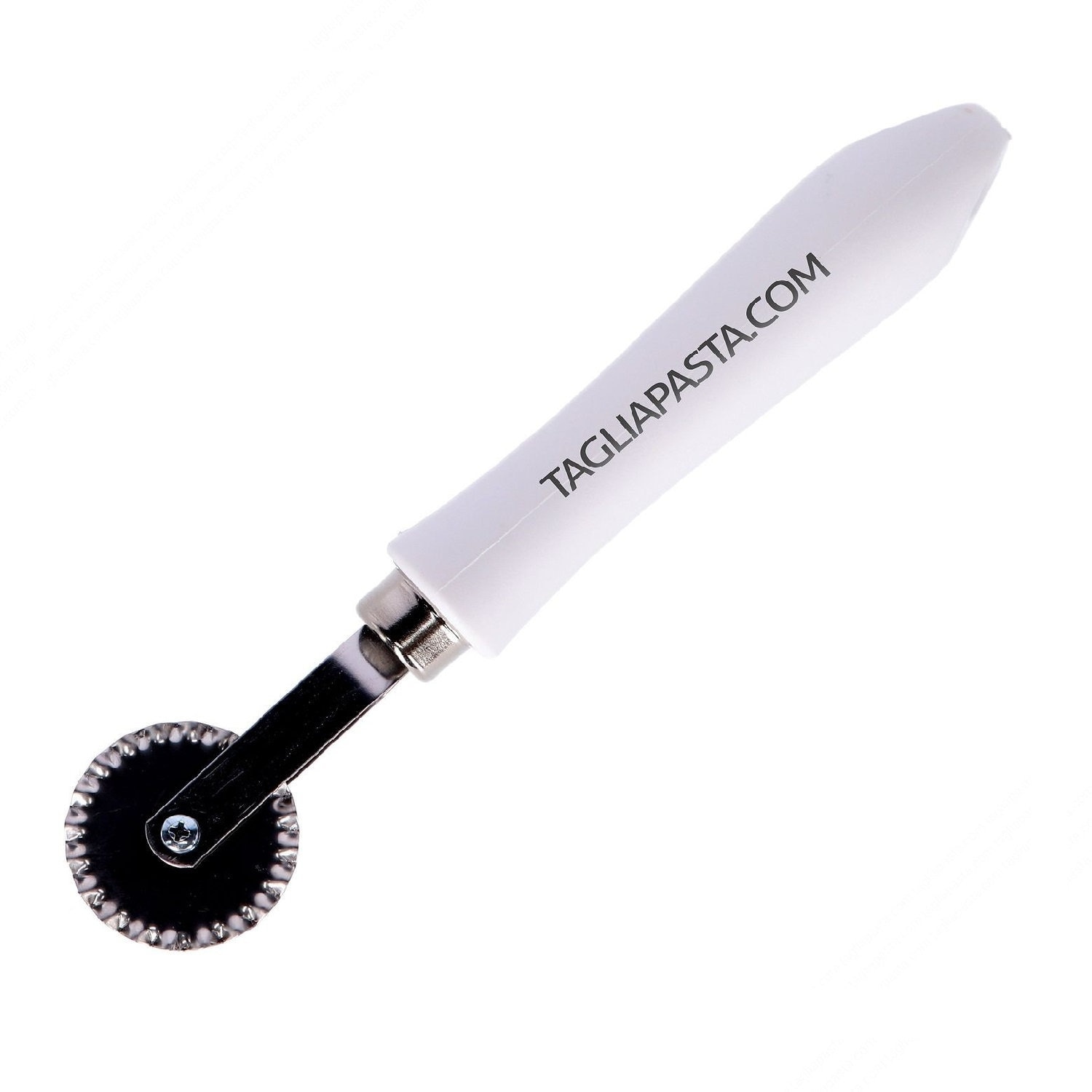 Rolling Pasta Cutter With Single Stainless Steel Serrated Blade and ABS ...