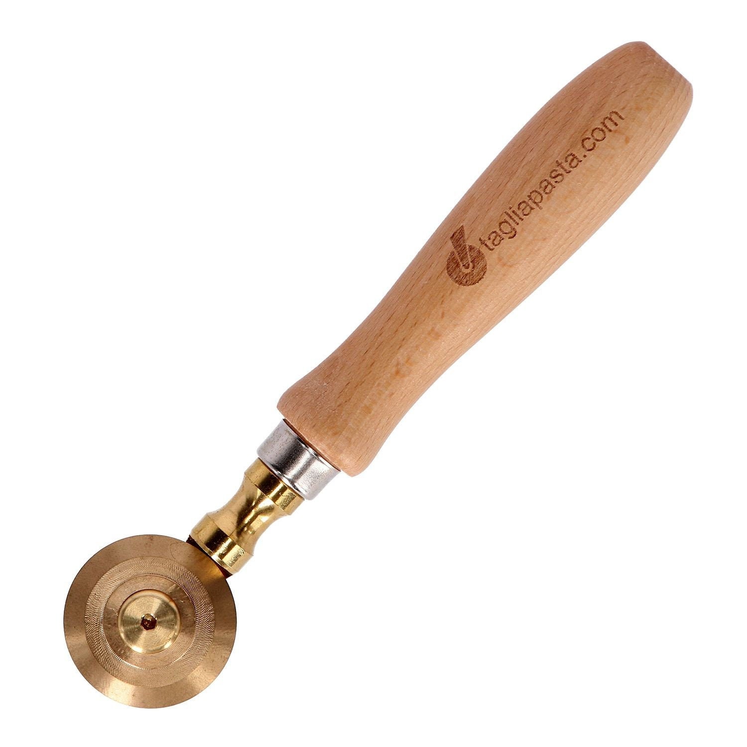 Brass pasta cutter wheel single smooth blade cutting Etsy