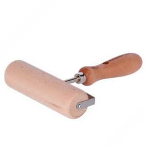 Dough roller for pastry and pizza with maxi roller 150 mm long | Made in Italy