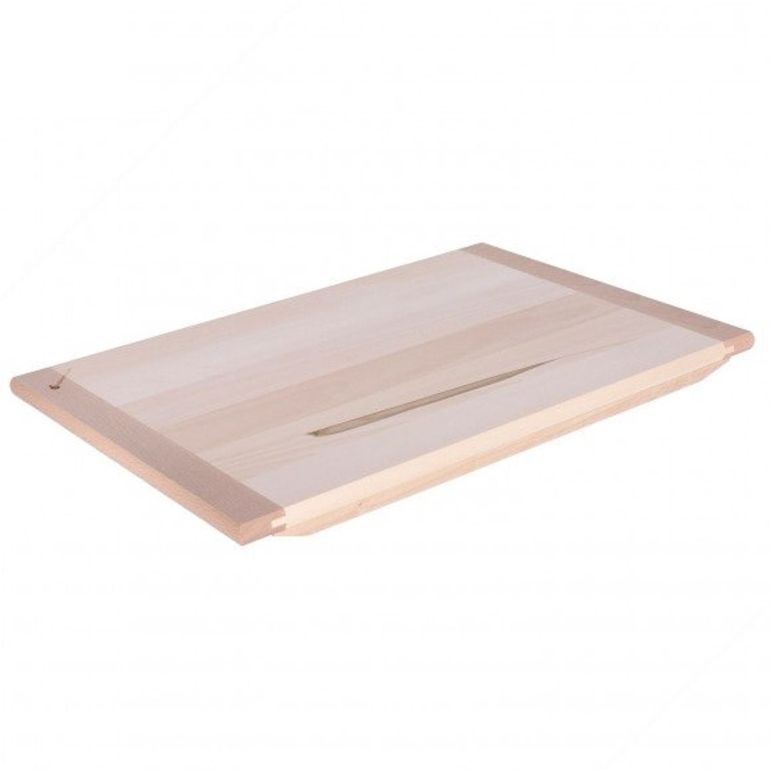 Italian Wood Pasta Board, Lime Wood, Size 70x50x2 Cm, for Ravioli