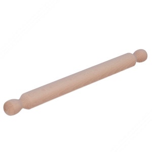 Pasta rolling pin for beginners in beech tree wood, for fresh homemade pasta. Length cm 70 | Made in Italy