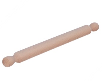 Pasta rolling pin for beginners in beech tree wood, for fresh homemade pasta. Length cm 70 | Made in Italy