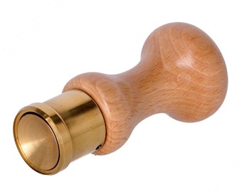 Round shaped brass stamp with automatic ejector perfect for cutting Cappelletti and Anolini - diameter 30 mm | Made in Italy