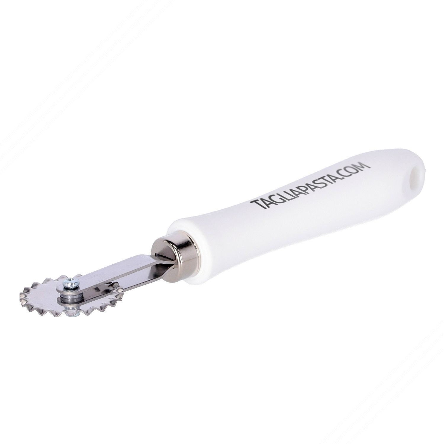 Rolling Pasta Cutter With Single Stainless Steel Serrated Blade and ABS ...