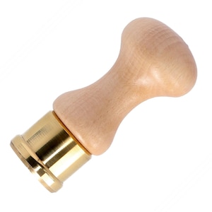Runder Messingstempel mit Auswerfer perfekt zum Schneiden von Cappelletti und Anolini - Durchmesser 34 mm | Hergestellt in Italien
