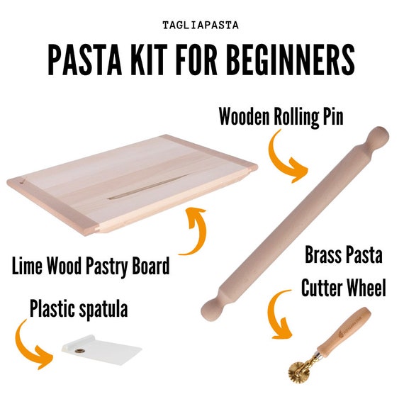 PASTA TOOL KIT for Beginners 70cm Rolling Pin 60cm Lime Etsy