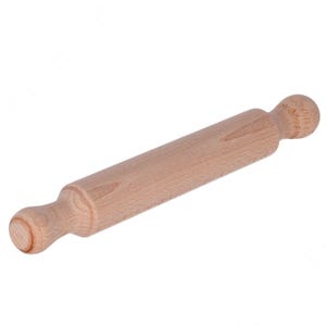 Pasta rolling pin for beginners in beech tree wood, for fresh homemade pasta. Length cm 50 | Made in Italy
