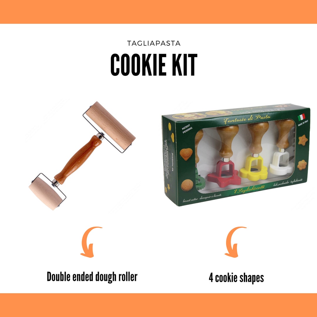 Cookie Kit: Box With 4 Cookie Cutters (star, Heart, Sun, Flower Shapes ...