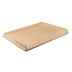 Italian Wood Pasta board with edge for orecchiette, gnocchi, cicatelli & torchietti, pastry wooden board,wooden cutting board Made in Italy