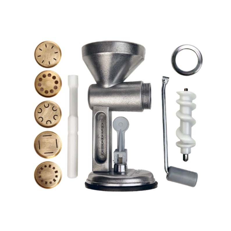 DOUGH PRESS PASTA Extruder 5 Brassdies Tagliolini Etsy