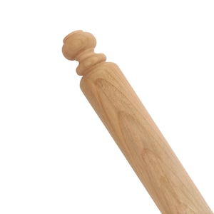 CHERRY Tree wood ROLLING PIN for fresh homemade Pasta, Ravioli, Pizza, Pastry -  Professional Rolling pin - 100 cm - Made in Italy