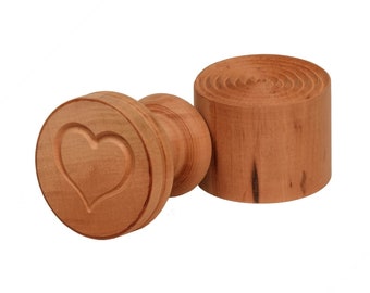 Pasta stamp Heart-shaped for making Ligurian Corzetti - Mold perfect for handmade pasta | Made in Italy