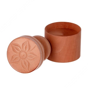 Flower-shaped pasta stamp for making Ligurian Corzetti - Mold for handmade pasta | Made in Italy