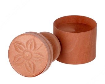Flower-shaped pasta stamp for making Ligurian Corzetti - Mold for handmade pasta | Made in Italy