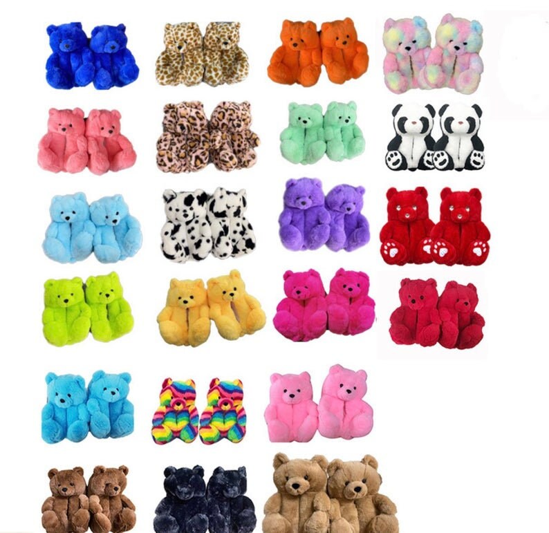 teddy bear bedroom shoes