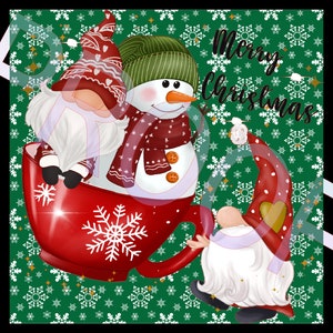 Gnomes and snowman hot chocolate