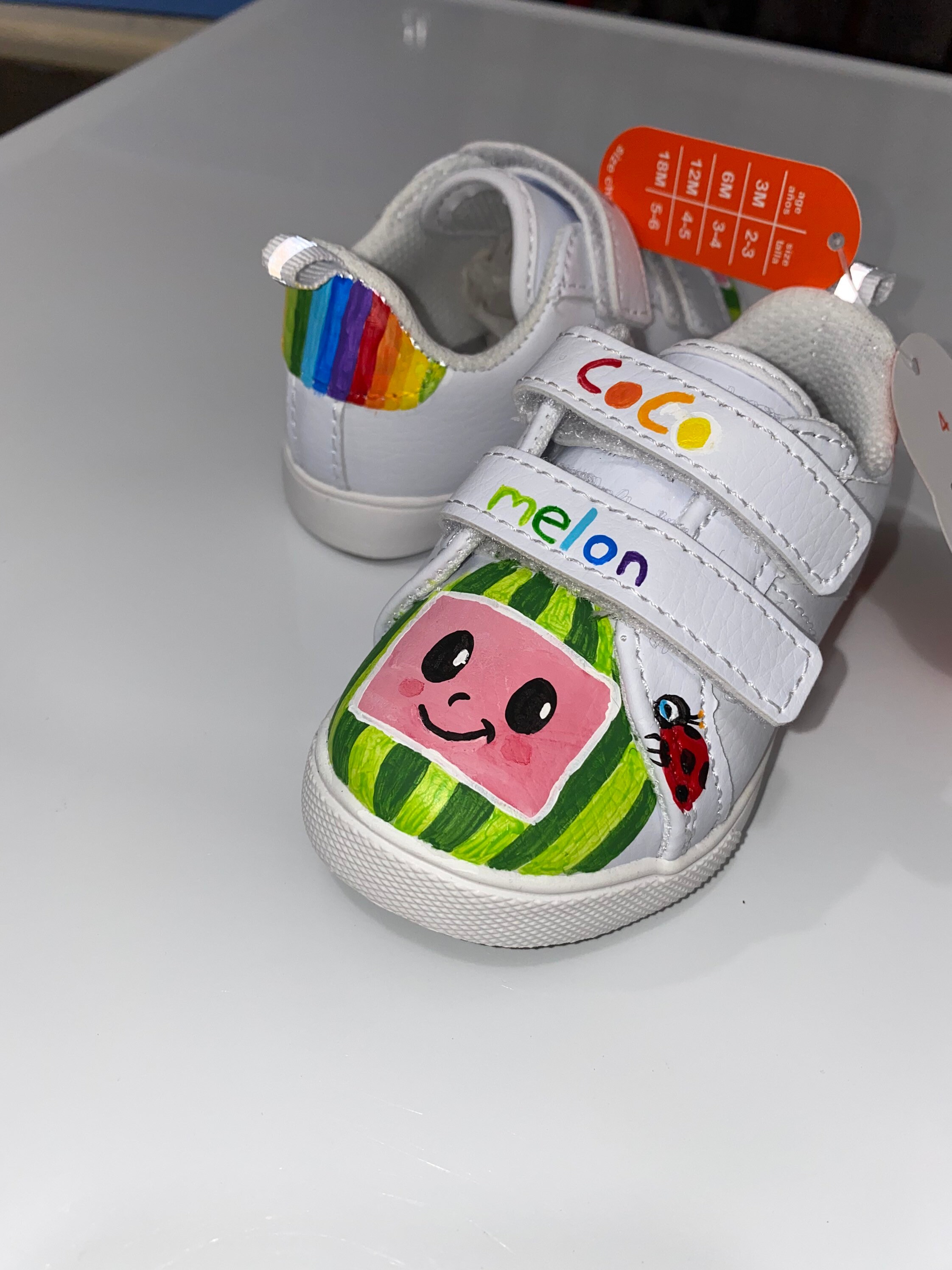 cocomelon custom sneakers