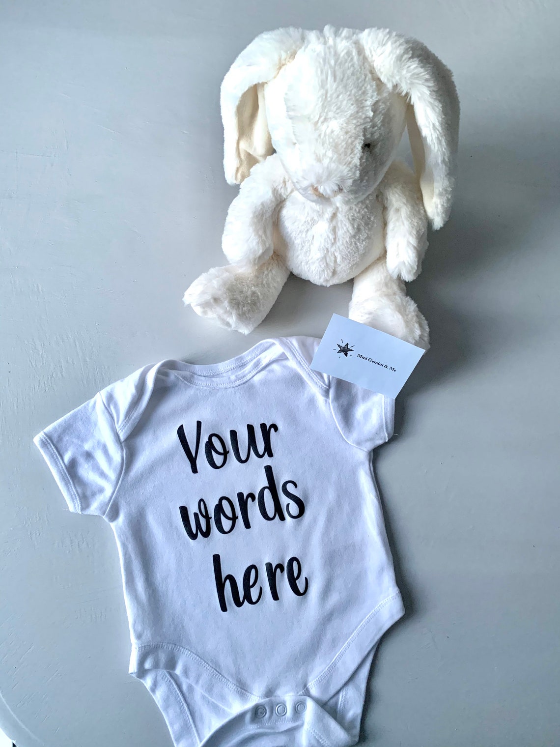Personalised baby vest / baby grow / baby suit Etsy