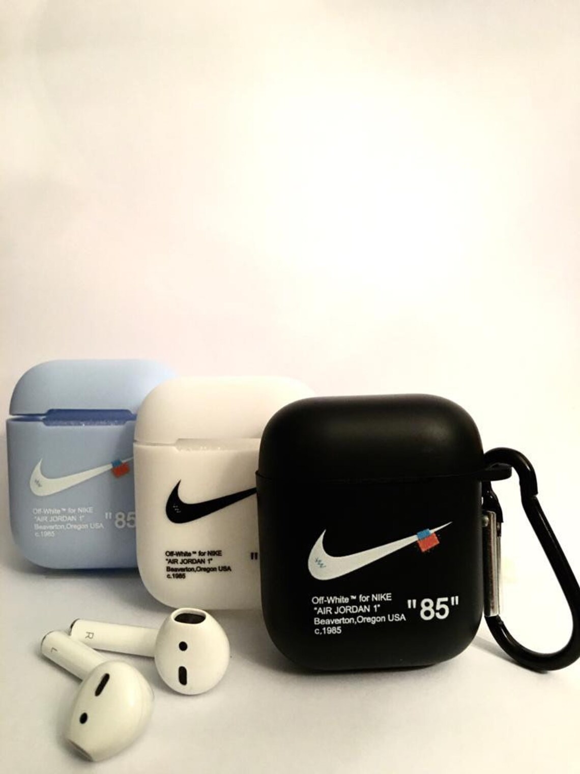 Nike AirPod case Generation 1/2 and Pro plus Off White Etsy
