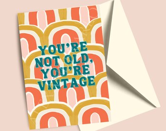 Vintage Birthday Card // Digital Download