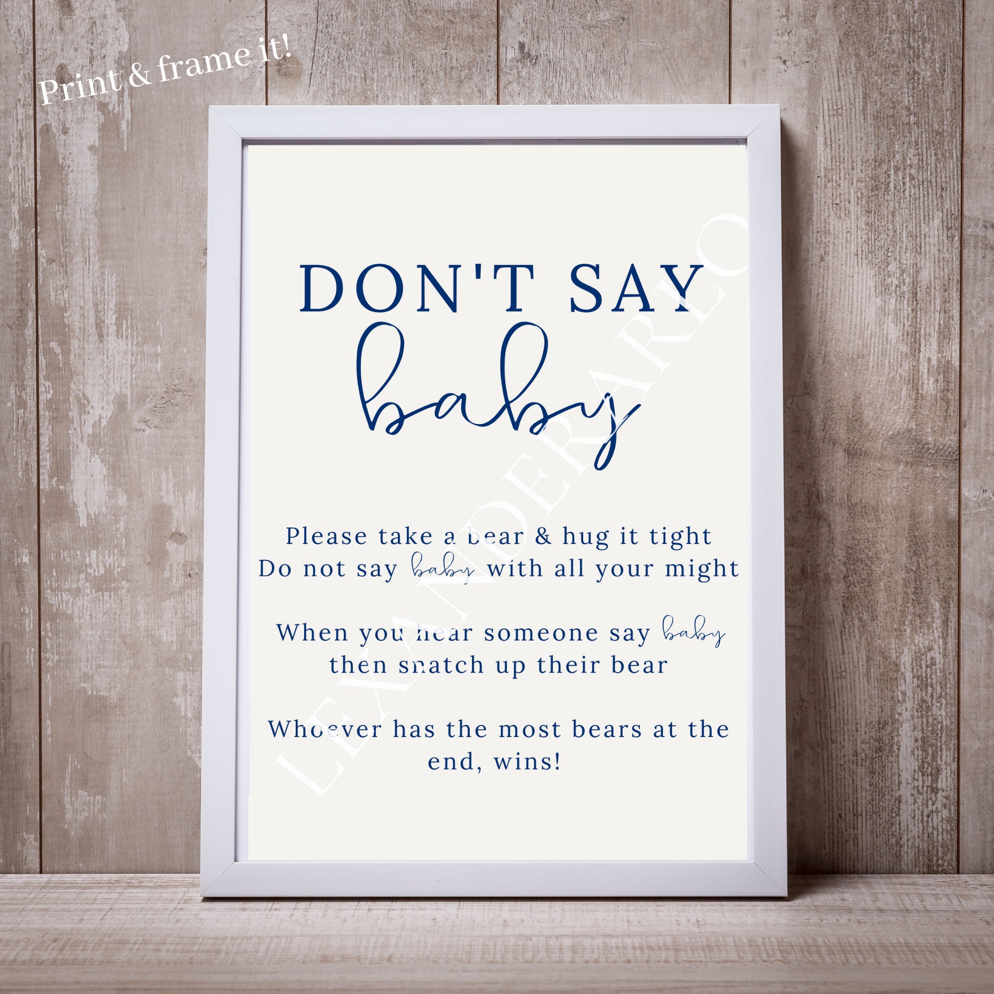 baby blue game rules