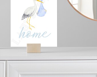 Blue Milestone Cards // Digital Download