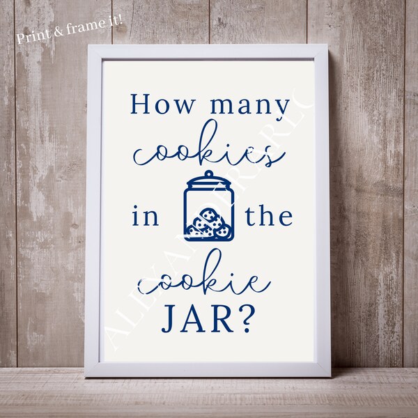 Cookie Jar Game Etsy