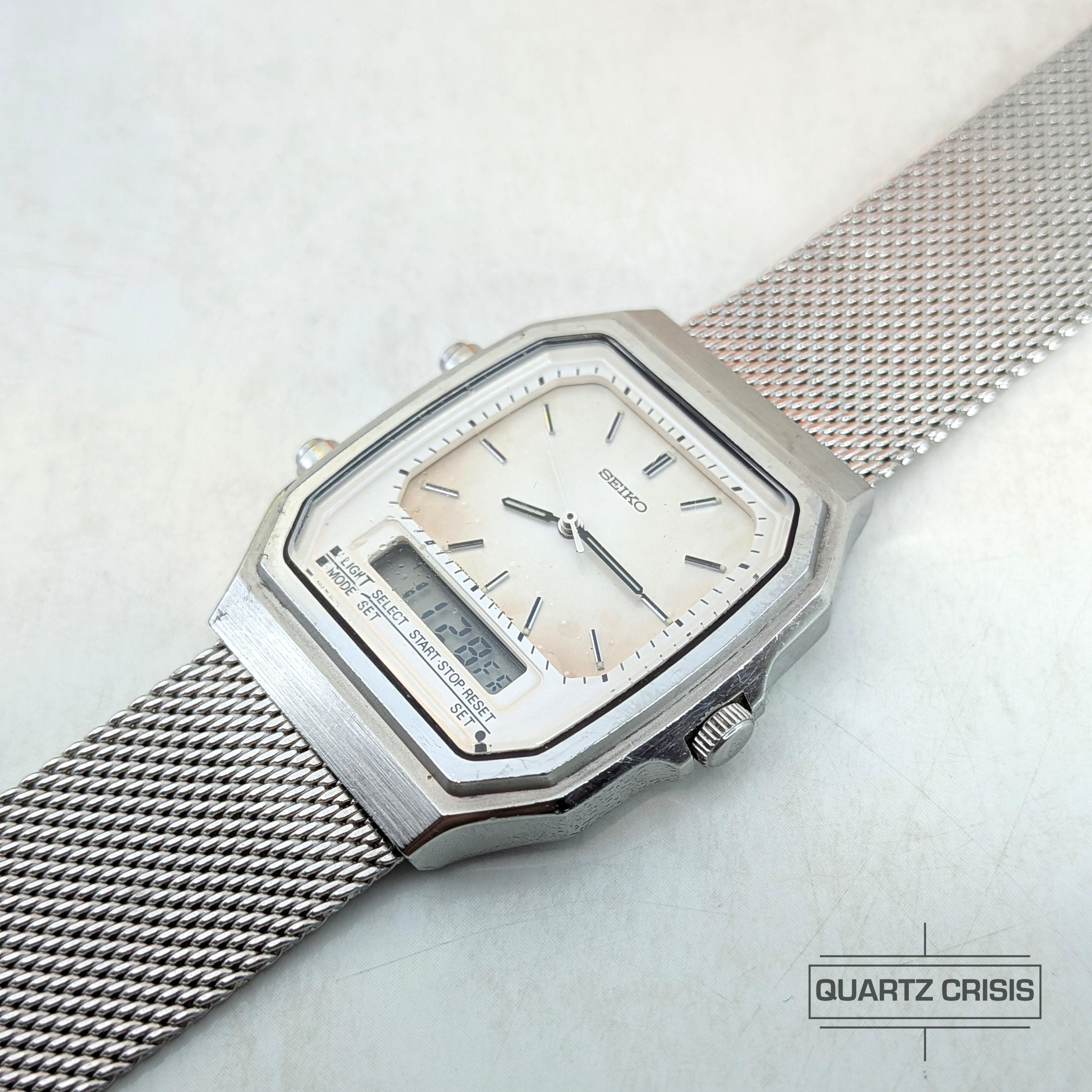 レトロ❗️SEIKO 鉄道時計 デジタルストップウォッチTPJ011 レトロ❗️SEIKO 鉄道時計 デジタルストップウォッチTPJ011