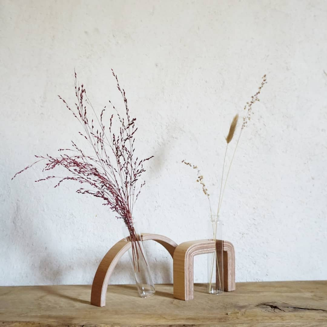 Soliflore en Bois, Rialto Original et Design