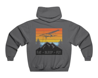 EAT - SLEEP - FLY - Pullover Hoodie for pilots  and aviation enthusiasts