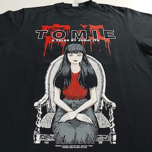 TOMIE Junji Ito exclusive shirt XL 2022 anime manga uzumaki collection horror t-shirt