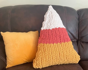Chunky Knit Candy Corn