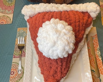 Chunky Knit Pumpkin Pie Plushie