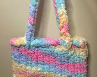 Chunky Knit Tote Bag