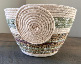 NEW! Large Multi-Color Batik Bowl