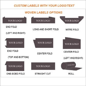 衣類用カスタムラベル、織りネックラベル、織りラベルカスタム、織り衣類ラベル、ロゴ入り織り衣類ラベルカスタム