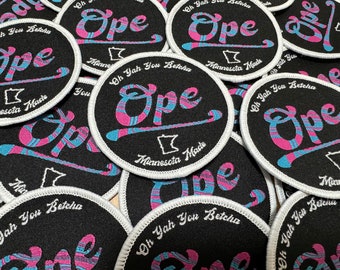 Parche tejido personalizado, insignia tejida, parche para sombrero, parche con borde Merrow, parche de tela, parche redondo, parche para ropa, parche para prenda