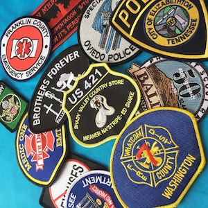 100pcs Custom Patches Made To Order, embroidery patches, custom Embroidered patch, iron on patches