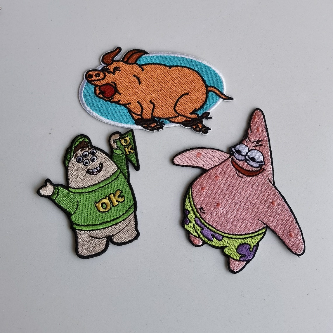 Custom Embroidered Patch Iron on Sew on Velcro on Etsy