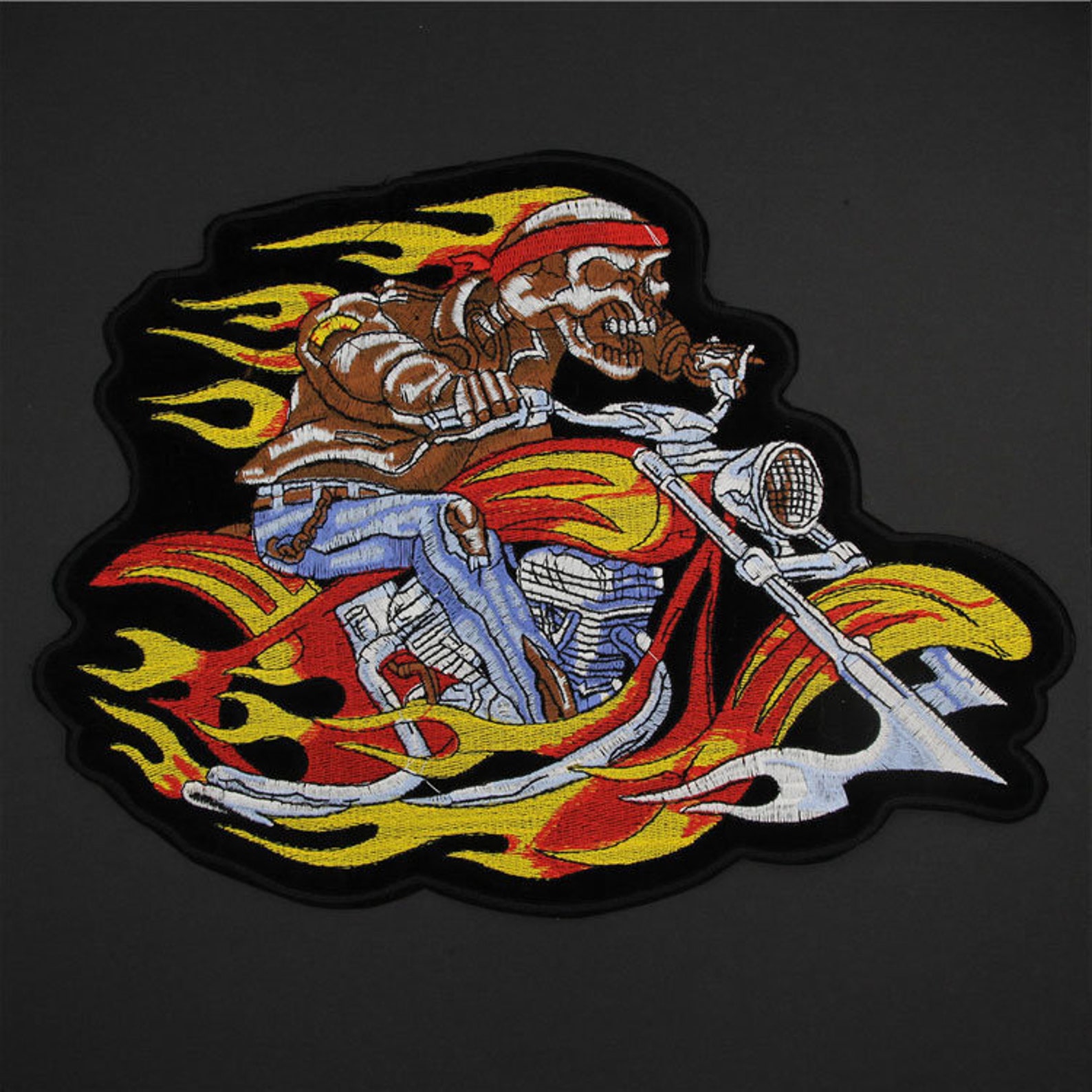 Custom Iron on Back Patches for Jackets Custom Embroidered Etsy