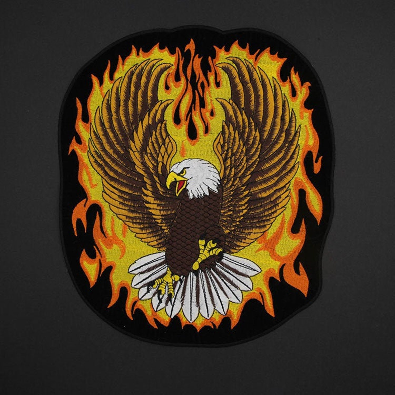 Custom Iron on Back Patches for Jackets Custom Embroidered Etsy