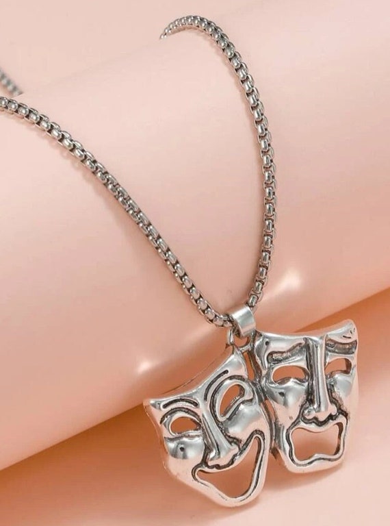 Smile Now Cry Later Necklace. Unisex 