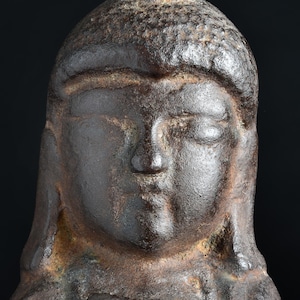 9020_Cast Iron Korean Buddha