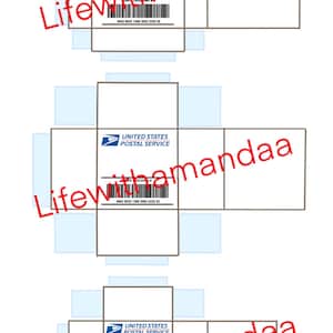 Miniaturowe pudełko USPS