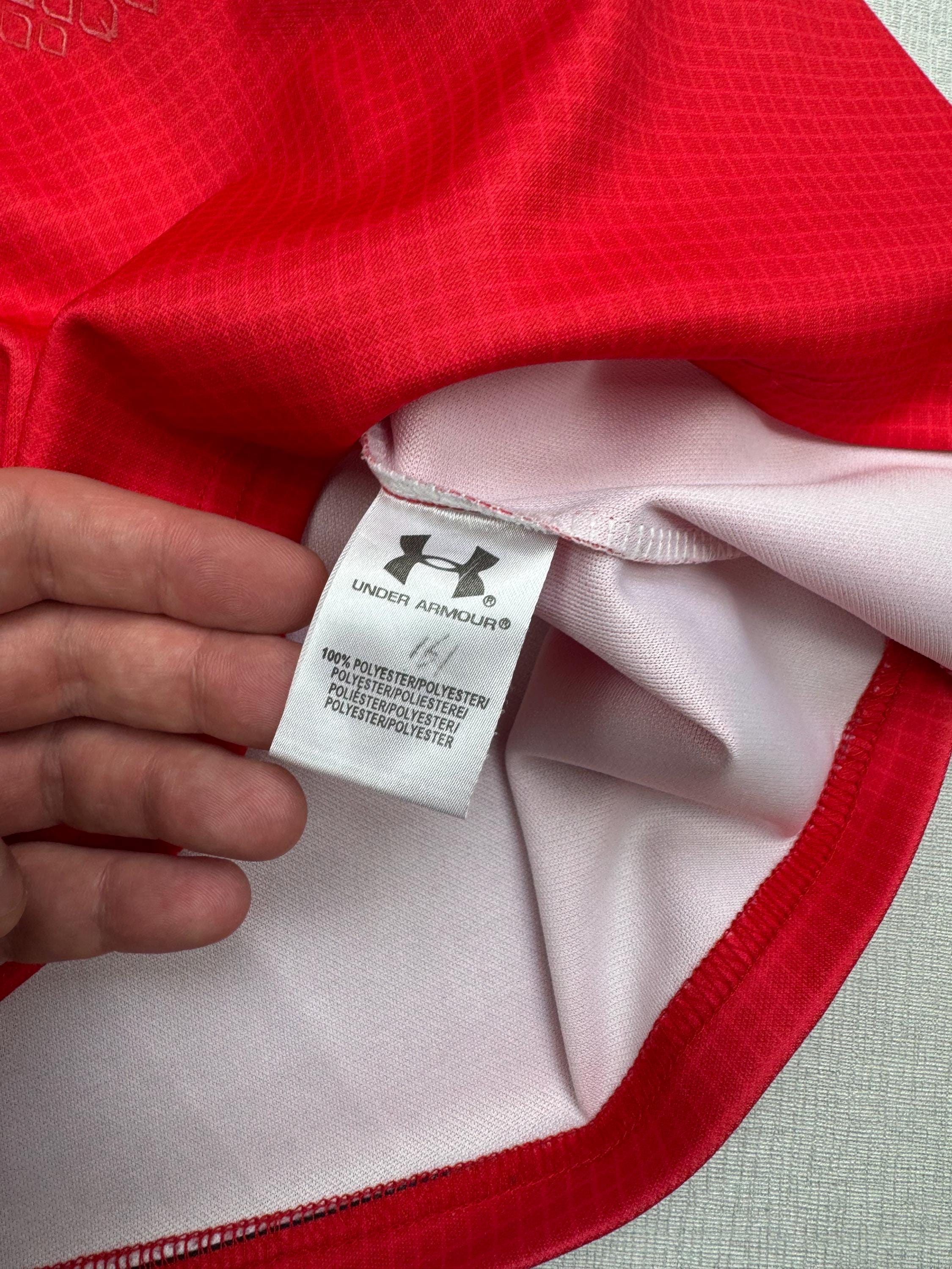 メンズ Under Armour ISUZU ウェールズ WRU ラグビー ジャージ シャツ