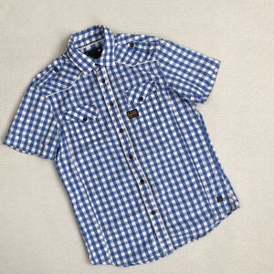 Men&#39;s G-Star Raw Midnight Piping Kan Short Sleeve shirt size M